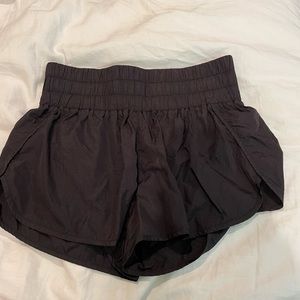 Black “the way home” free people shorts